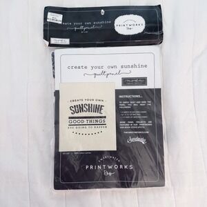 Moda "Create Your Own Sunshine " 54x65"‎ Quilt Panel. Sweetwater 100% Cotton NEW